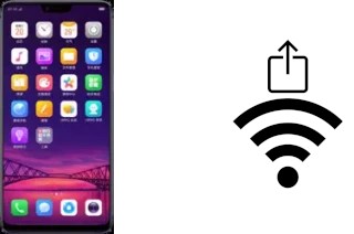 Come generare un codice QR con la password Wi-Fi su un Oppo R15 Dream Mirror