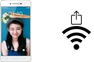 Come generare un codice QR con la password Wi-Fi su un Oppo R1C