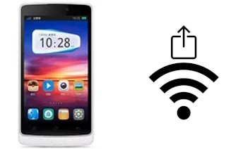 Come generare un codice QR con la password Wi-Fi su un Oppo R815T Clover