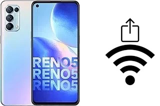 Come generare un codice QR con la password Wi-Fi su un Oppo Reno5 4G