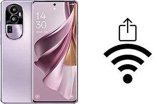 Come generare un codice QR con la password Wi-Fi su un Oppo Reno10 Pro+