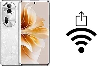 Come generare un codice QR con la password Wi-Fi su un Oppo Reno11 (China)