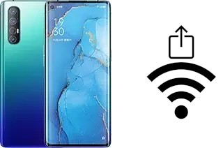 Come generare un codice QR con la password Wi-Fi su un Oppo Reno3 Pro