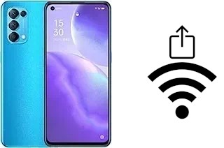 Come generare un codice QR con la password Wi-Fi su un Oppo Reno5 5G