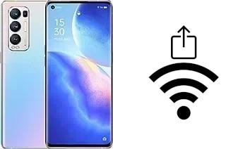 Come generare un codice QR con la password Wi-Fi su un Oppo Reno5 Pro+ 5G