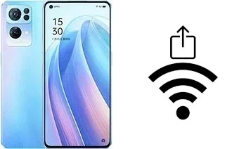 Come generare un codice QR con la password Wi-Fi su un Oppo Reno7 Pro 5G