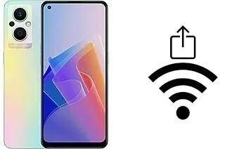 Come generare un codice QR con la password Wi-Fi su un Oppo F21 Pro 5G