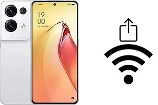 Come generare un codice QR con la password Wi-Fi su un Oppo Reno8 Pro+