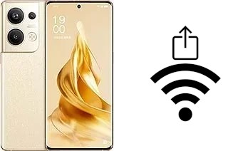 Come generare un codice QR con la password Wi-Fi su un Oppo Reno9 Pro+