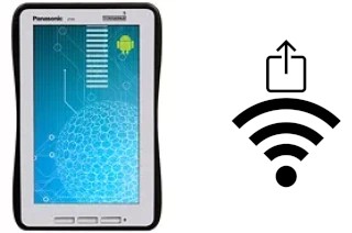 Come generare un codice QR con la password Wi-Fi su un Panasonic Toughpad JT-B1