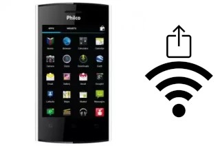 Come generare un codice QR con la password Wi-Fi su un Philco PH350B