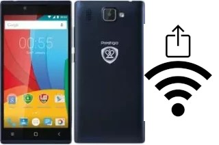 Come generare un codice QR con la password Wi-Fi su un Prestigio Grace Q5