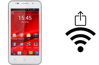 Come generare un codice QR con la password Wi-Fi su un Prestigio MultiPhone 4322 Duo