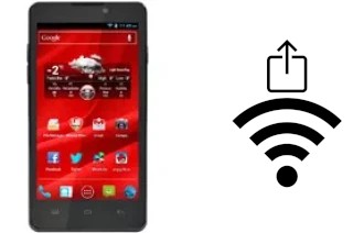 Come generare un codice QR con la password Wi-Fi su un Prestigio MultiPhone 4505 Duo