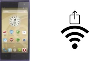 Come generare un codice QR con la password Wi-Fi su un Prestigio MultiPhone 5455 DUO