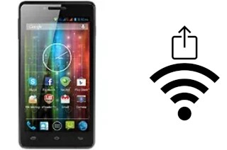 Come generare un codice QR con la password Wi-Fi su un Prestigio MultiPhone 5500 Duo