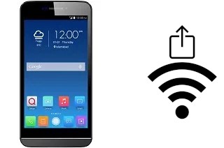 Come generare un codice QR con la password Wi-Fi su un QMobile Noir LT250