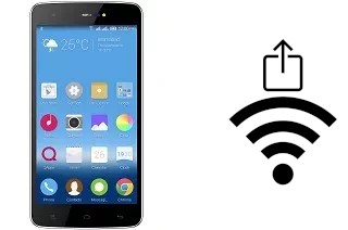 Come generare un codice QR con la password Wi-Fi su un QMobile Noir LT600