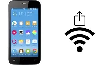 Come generare un codice QR con la password Wi-Fi su un QMobile Noir X350