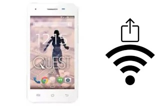 Come generare un codice QR con la password Wi-Fi su un Qumo Quest 406