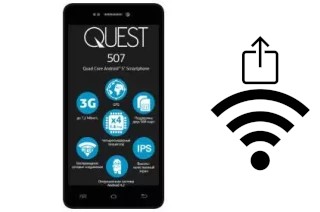 Come generare un codice QR con la password Wi-Fi su un Qumo Quest 507