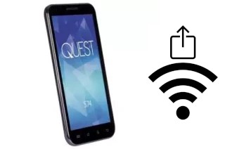 Come generare un codice QR con la password Wi-Fi su un Qumo QUEST 574