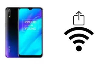 Come generare un codice QR con la password Wi-Fi su un Realme 3 MT6771