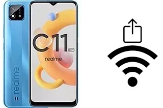 Come generare un codice QR con la password Wi-Fi su un Realme C11 (2021)