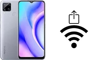 Come generare un codice QR con la password Wi-Fi su un Realme C15 Qualcomm Edition