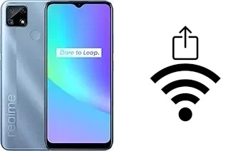 Come generare un codice QR con la password Wi-Fi su un Realme C25