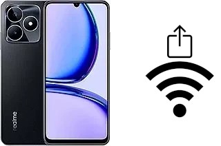 Come generare un codice QR con la password Wi-Fi su un Realme C53