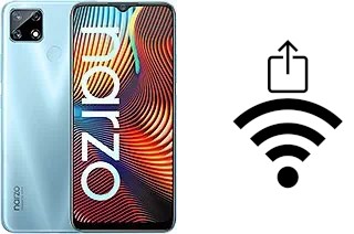 Come generare un codice QR con la password Wi-Fi su un Realme Narzo 20