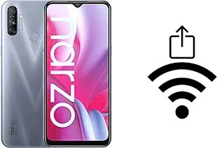 Come generare un codice QR con la password Wi-Fi su un Realme Narzo 20A