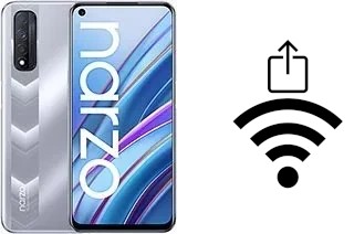 Come generare un codice QR con la password Wi-Fi su un Realme Narzo 30