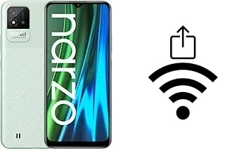 Come generare un codice QR con la password Wi-Fi su un Realme Narzo 50i