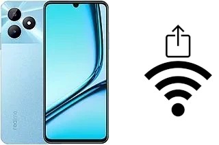 Come generare un codice QR con la password Wi-Fi su un Realme Note 50