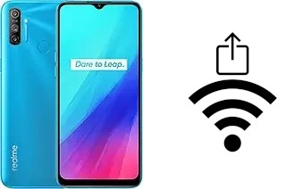 Come generare un codice QR con la password Wi-Fi su un Realme C3 (3 cameras)