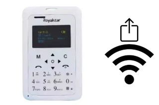 Come generare un codice QR con la password Wi-Fi su un RoyalStar W102