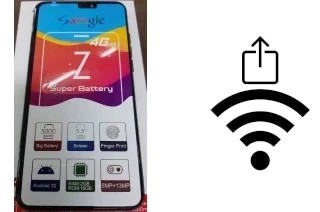 Come generare un codice QR con la password Wi-Fi su un Samgle Z