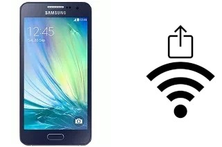 Come generare un codice QR con la password Wi-Fi su un Samsung Galaxy A3