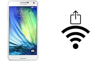 Come generare un codice QR con la password Wi-Fi su un Samsung Galaxy A7 Duos