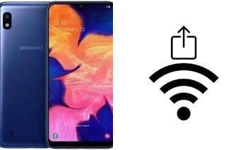 Come generare un codice QR con la password Wi-Fi su un Samsung Galaxy A10