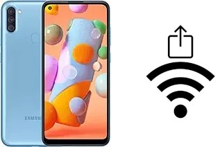 Come generare un codice QR con la password Wi-Fi su un Samsung Galaxy A11