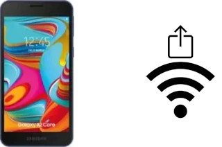 Come generare un codice QR con la password Wi-Fi su un Samsung Galaxy A2 Core