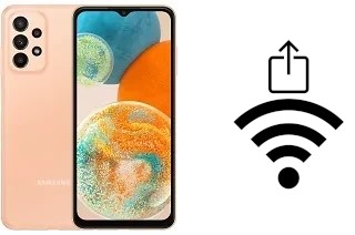 Come generare un codice QR con la password Wi-Fi su un Samsung Galaxy A23 5G