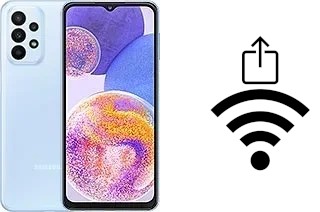 Come generare un codice QR con la password Wi-Fi su un Samsung Galaxy A23