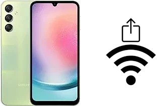 Come generare un codice QR con la password Wi-Fi su un Samsung Galaxy A24 4G