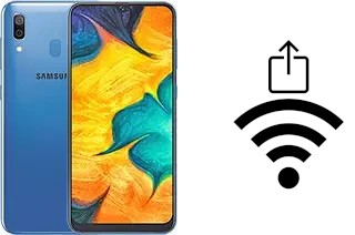 Come generare un codice QR con la password Wi-Fi su un Samsung Galaxy A30