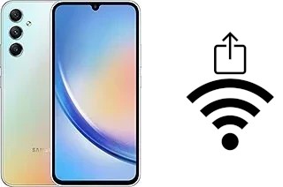 Come generare un codice QR con la password Wi-Fi su un Samsung Galaxy A34