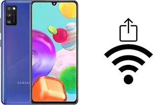 Come generare un codice QR con la password Wi-Fi su un Samsung Galaxy A41